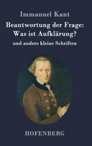 Carte Beantwortung der Frage Immanuel Kant