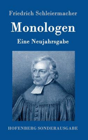 Kniha Monologen Friedrich Schleiermacher