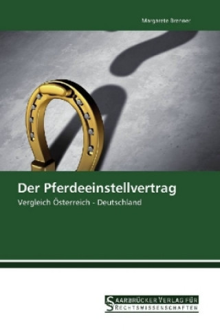 Book Der Pferdeeinstellvertrag Margarete Brenner