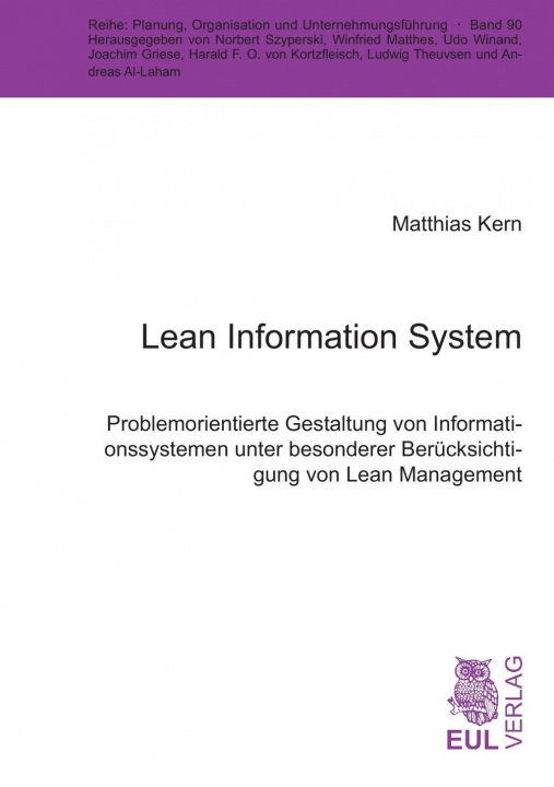 Knjiga Lean Information System Matthias Kern