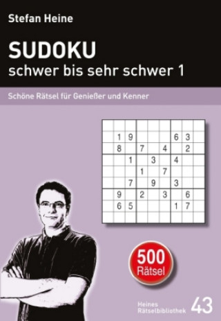 Carte Sudoku - schwer bis sehr schwer. Bd.1 Stefan Heine