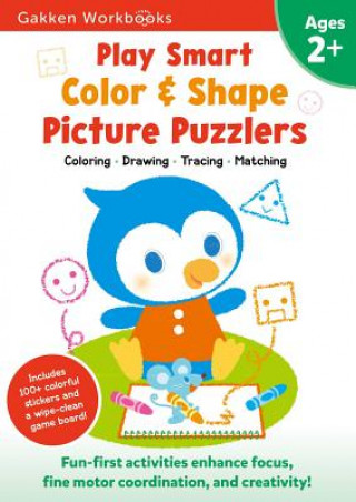 Книга Play Smart Color and Shape Puzzlers 2+ Gakken