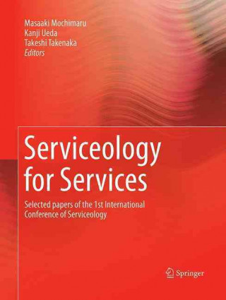 Buch Serviceology for Services Masaaki Mochimaru