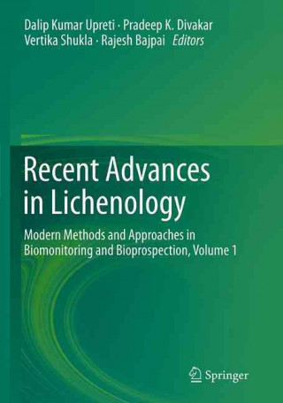 Carte Recent Advances in Lichenology Dalip Kumar Upreti