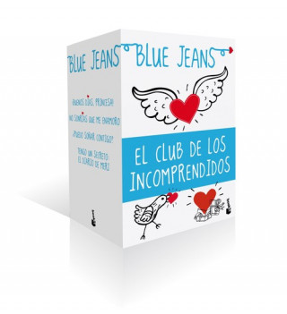 Knjiga El club de los incomprendidos, 4 vols. BLUE JEANS
