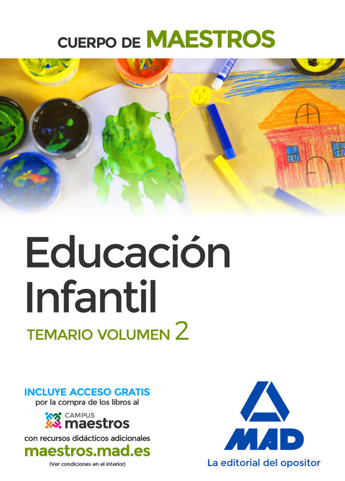 Книга Cuerpo de Maestros Educación Infantil. Temario Volumen 2 