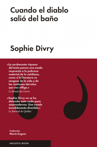 Book Cuando el Diablo Salio del Bano Sophie Divry