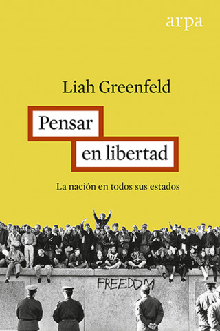 Kniha Pensar con libertad LIAH GREENFELD