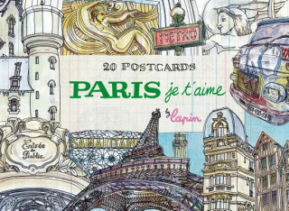 Kniha Paris, Je T'Aime Lapin