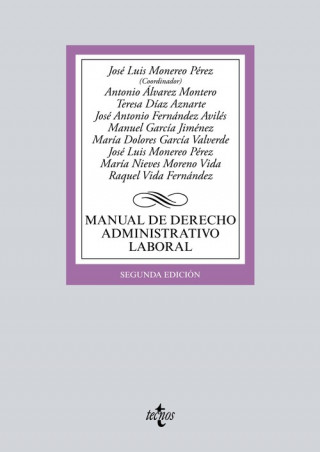 Könyv Manual de derecho administrativo laboral 