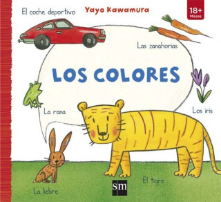 Kniha Los colores YAYO KAWAMURA