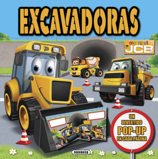 Book Excavadoras. Libro Pop-up Susaeta