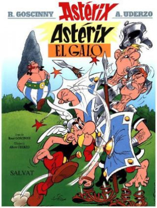Kniha Asterix in Spanish RENE GOSCINNY