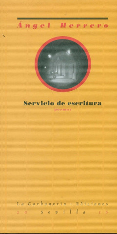 Kniha Servicio de escritura ANGEL HERRERO