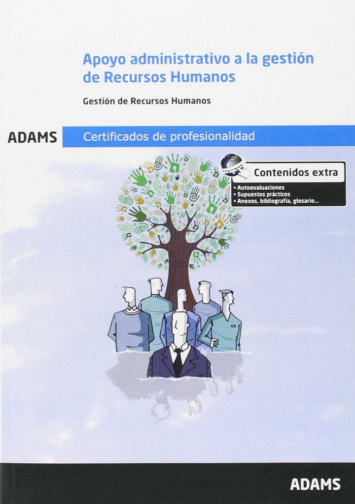 Boek Apoyo administrativo a la gestión de recursos humanos : certificado de profesionalidad : gestión integrada de los recursos humanos 