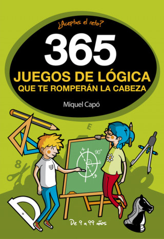 Könyv 365 juegos de lógica que te romperán la cabeza MIQUEL CAPO