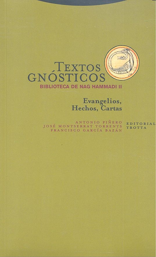 Carte TEXTOS GNÓSTICOS II BIBLIOTECA DE NAG HAMMADI NE 