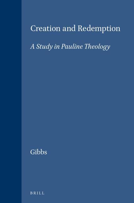 Book CREATION & REDEMPTION Gibbs