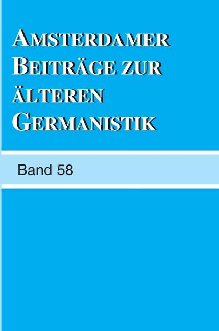 Buch GER-AMSTERDAMER BEITRAGE ZUR A Erika Langbroek