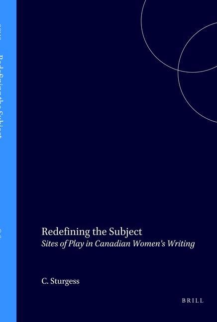 Knjiga REDEFINING THE SUBJECT Charlotte Sturgess