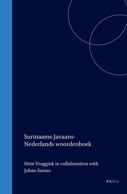 Könyv DUT-SURINAAMS-JAVAANS-NEDERLAN Hein Vruggink