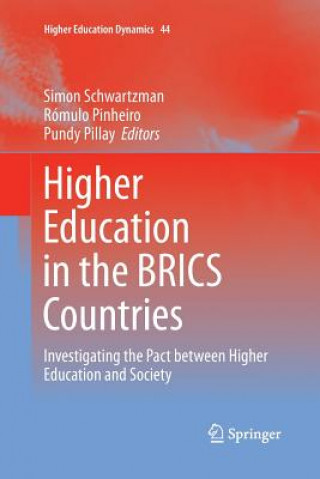 Kniha Higher Education in the BRICS Countries Pundy Pillay