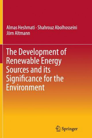 Kniha Development of Renewable Energy Sources and its Significance for the Environment Almas Heshmati