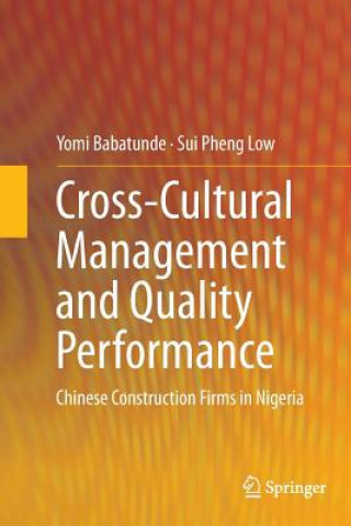 Buch Cross-Cultural Management and Quality Performance Yomi Babatunde