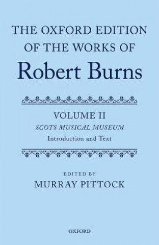 Carte Oxford Edition of the Works of Robert Burns Murray Pittock