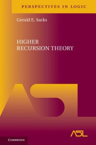 Knjiga Higher Recursion Theory Gerald E. Sacks