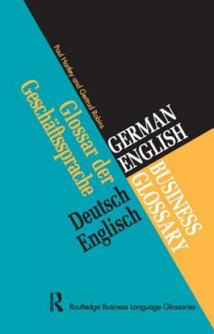 Buch German/English Business Glossary HARTLEY