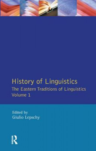 Kniha History of Linguistics Volume I LEPSCHY