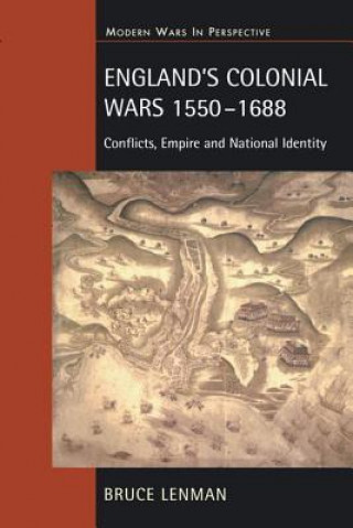 Carte England's Colonial Wars 1550-1688 LENMAN