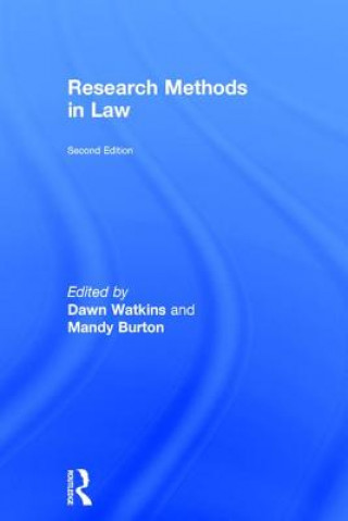 Kniha Research Methods in Law 