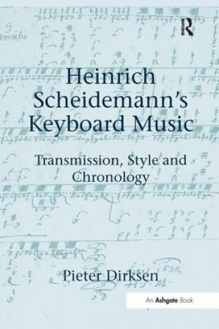Carte Heinrich Scheidemann's Keyboard Music DIRKSEN