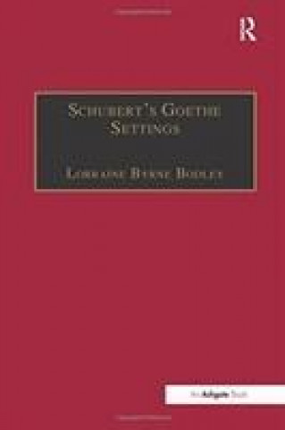 Livro Schubert's Goethe Settings BODLEY