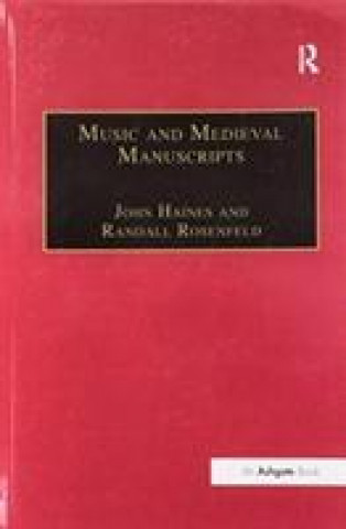 Buch Music and Medieval Manuscripts ROSENFELD