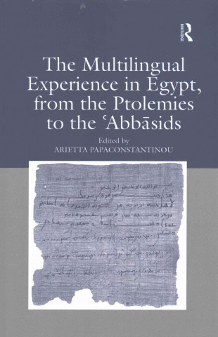 Kniha Multilingual Experience in Egypt, from the Ptolemies to the Abbasids 