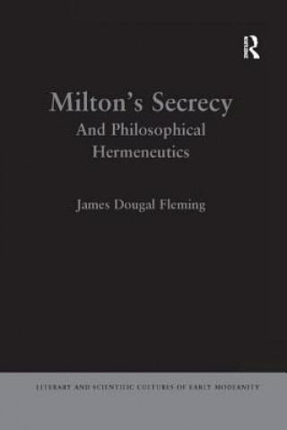 Kniha Milton's Secrecy FLEMING