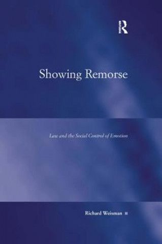 Buch Showing Remorse Richard Weisman