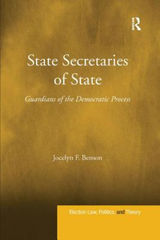 Könyv State Secretaries of State BENSON