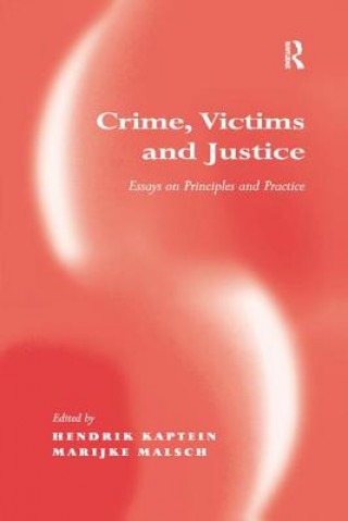 Kniha Crime, Victims and Justice MALSCH