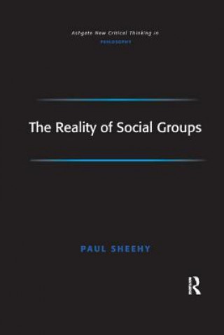 Kniha Reality of Social Groups SHEEHY