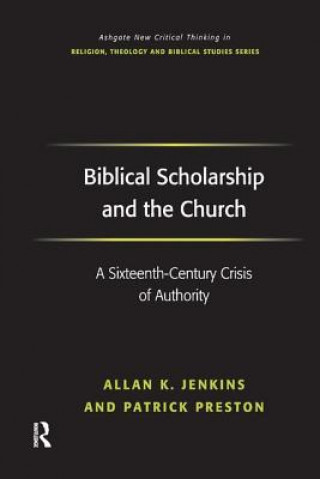 Kniha Biblical Scholarship and the Church JENKINS