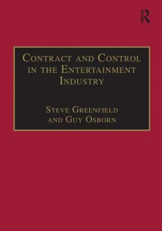 Libro Contract and Control in the Entertainment Industry Steve Greenfield