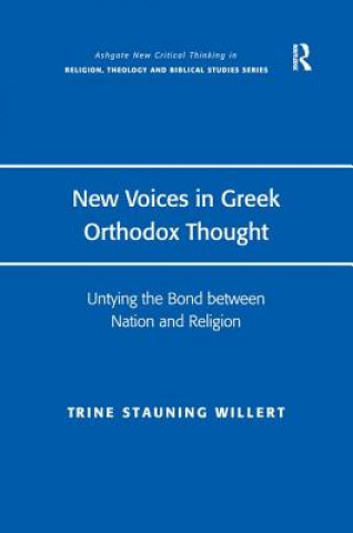 Kniha New Voices in Greek Orthodox Thought WILLERT