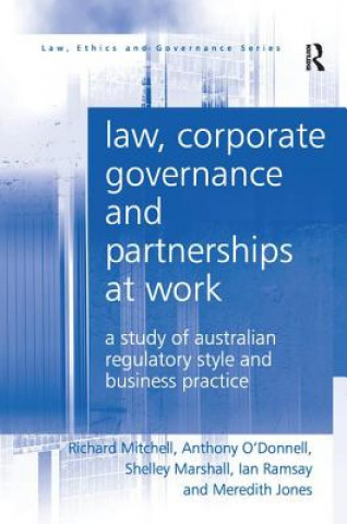 Kniha Law, Corporate Governance and Partnerships at Work MITCHELL