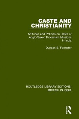 Libro Caste and Christianity Duncan B. Forrester