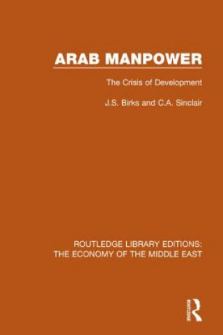 Knjiga Arab Manpower (RLE Economy of Middle East) J.S. Birks