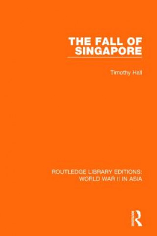 Carte Fall of Singapore 1942 Timothy Hall